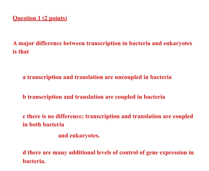 Solved Question 1 2 Points A Major Difference Between Chegg Com