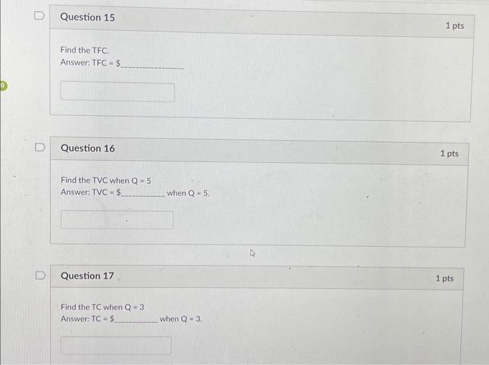 Solved pls help me solve all of these. I just need the | Chegg.com