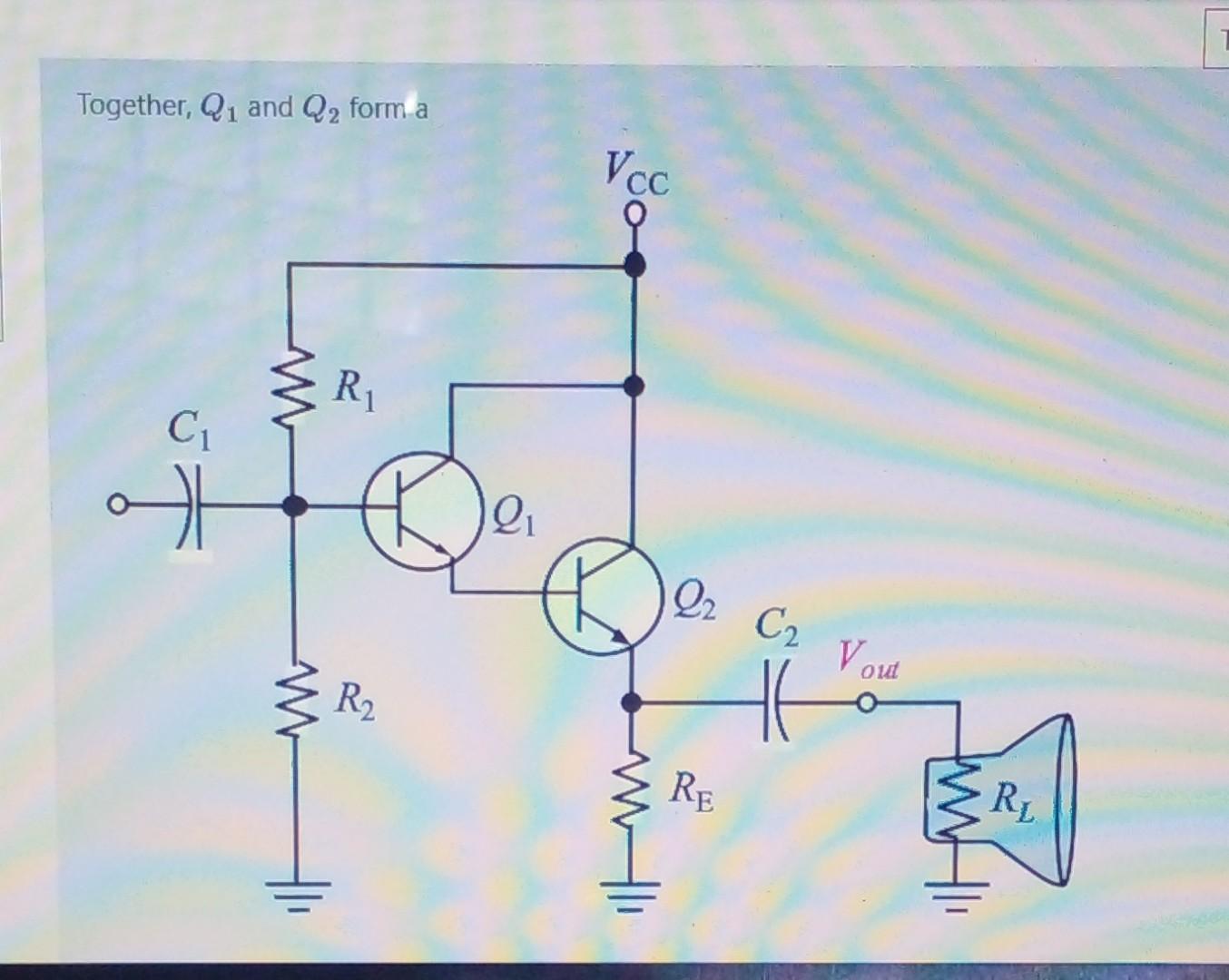 a. CC amplifier b. CB amplifier c. differential