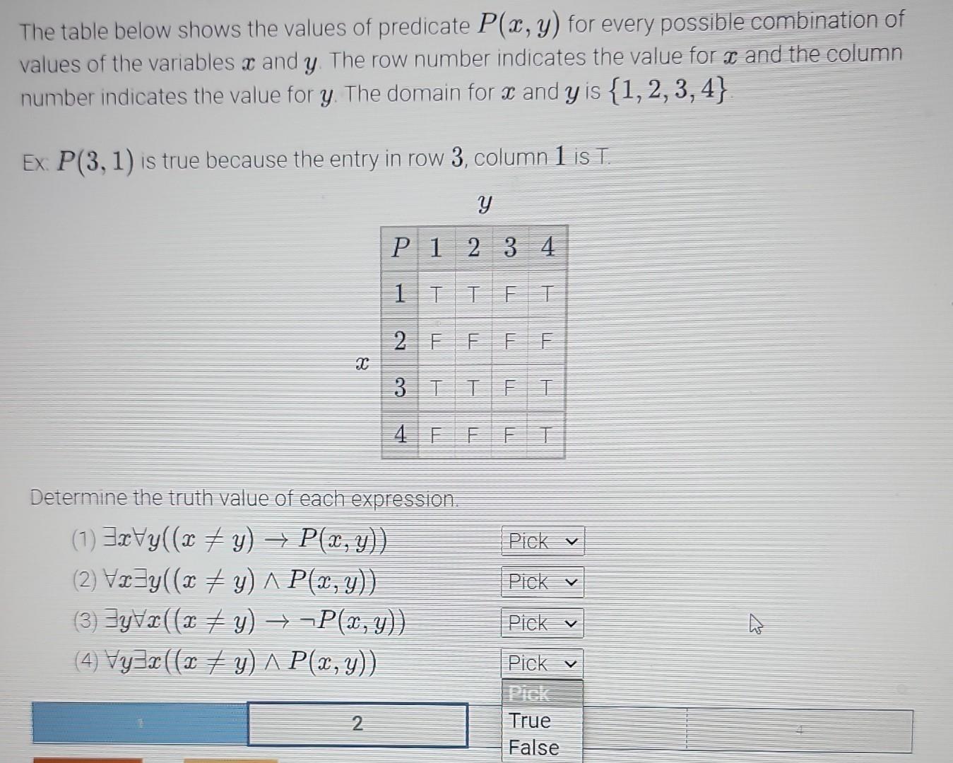 Solved For each logical argument select all the truth Chegg