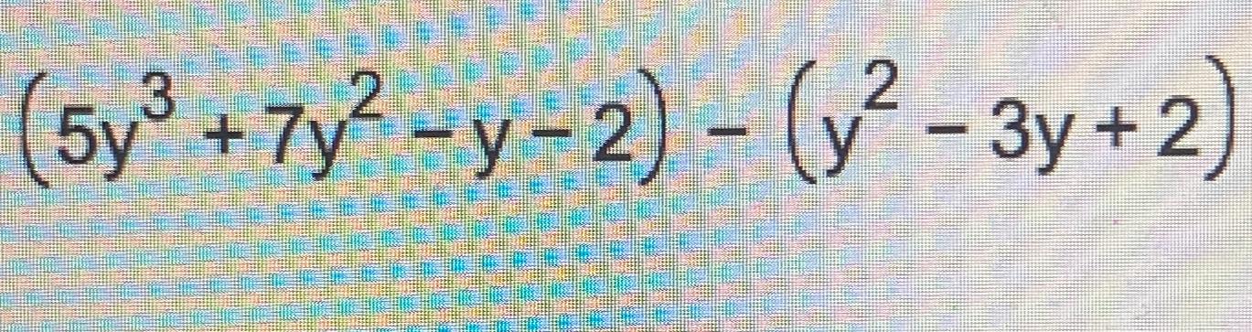 3 y 7 )= 2 y 5