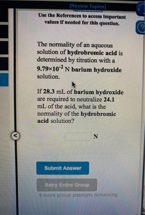Solved [Review Topics] Use the References to access | Chegg.com
