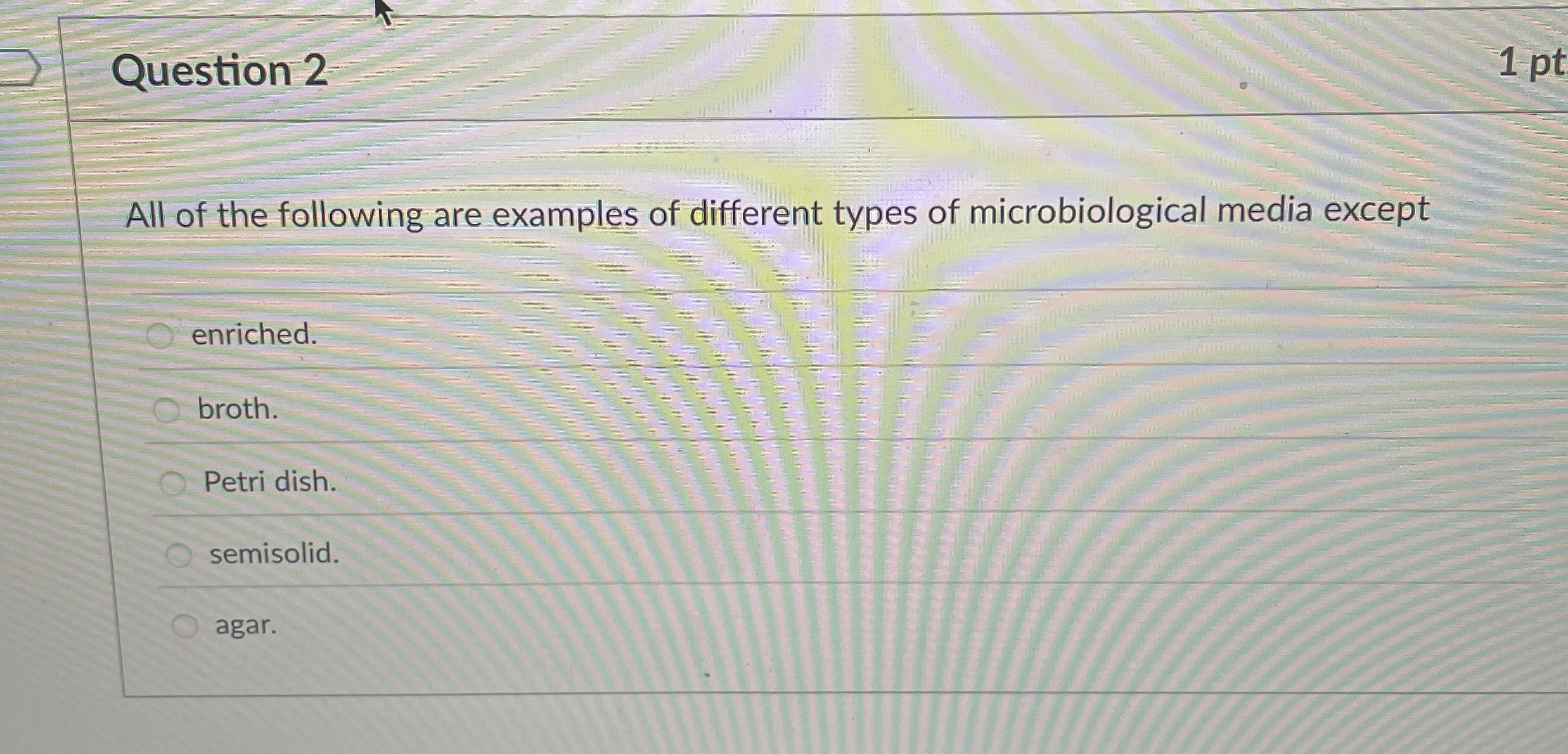 Solved Question 2All of the following are examples of