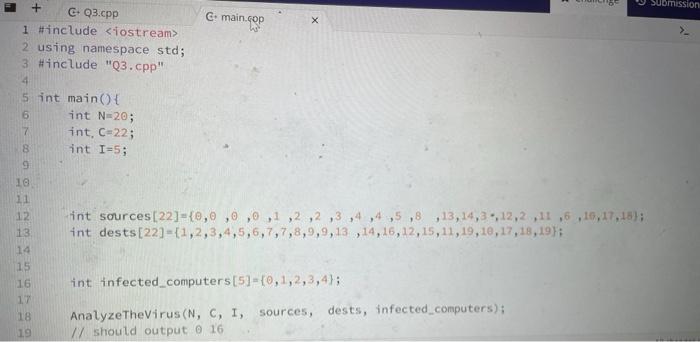 using c++ and graphs vector arent allowed . the | Chegg.com