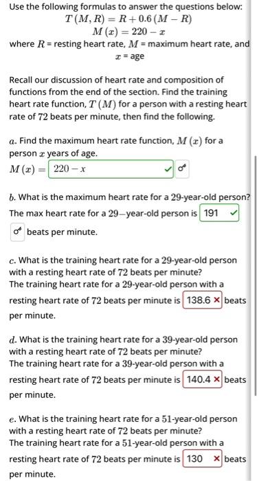 Solved Use the following formulas to answer the questions | Chegg.com