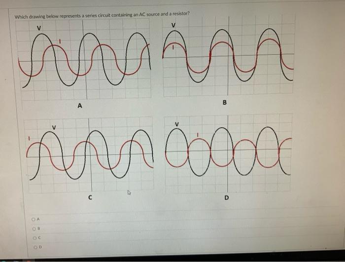 Solved Which drawing below represents a series circuit | Chegg.com