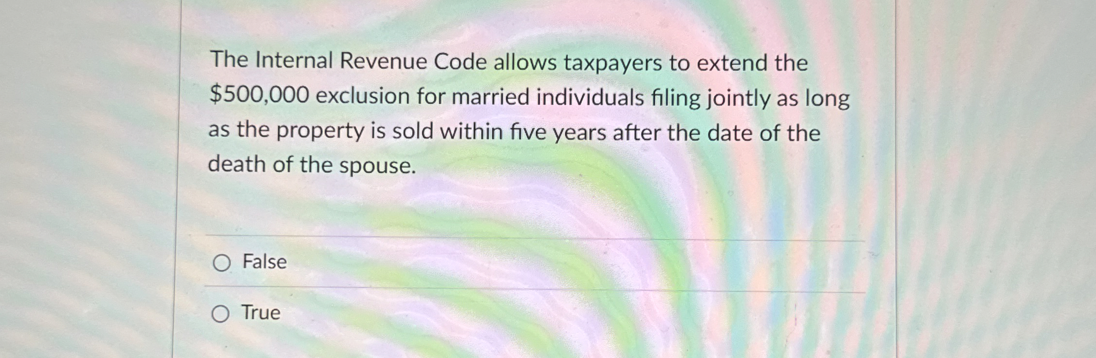 Solved The Internal Revenue Code allows taxpayers to extend | Chegg.com