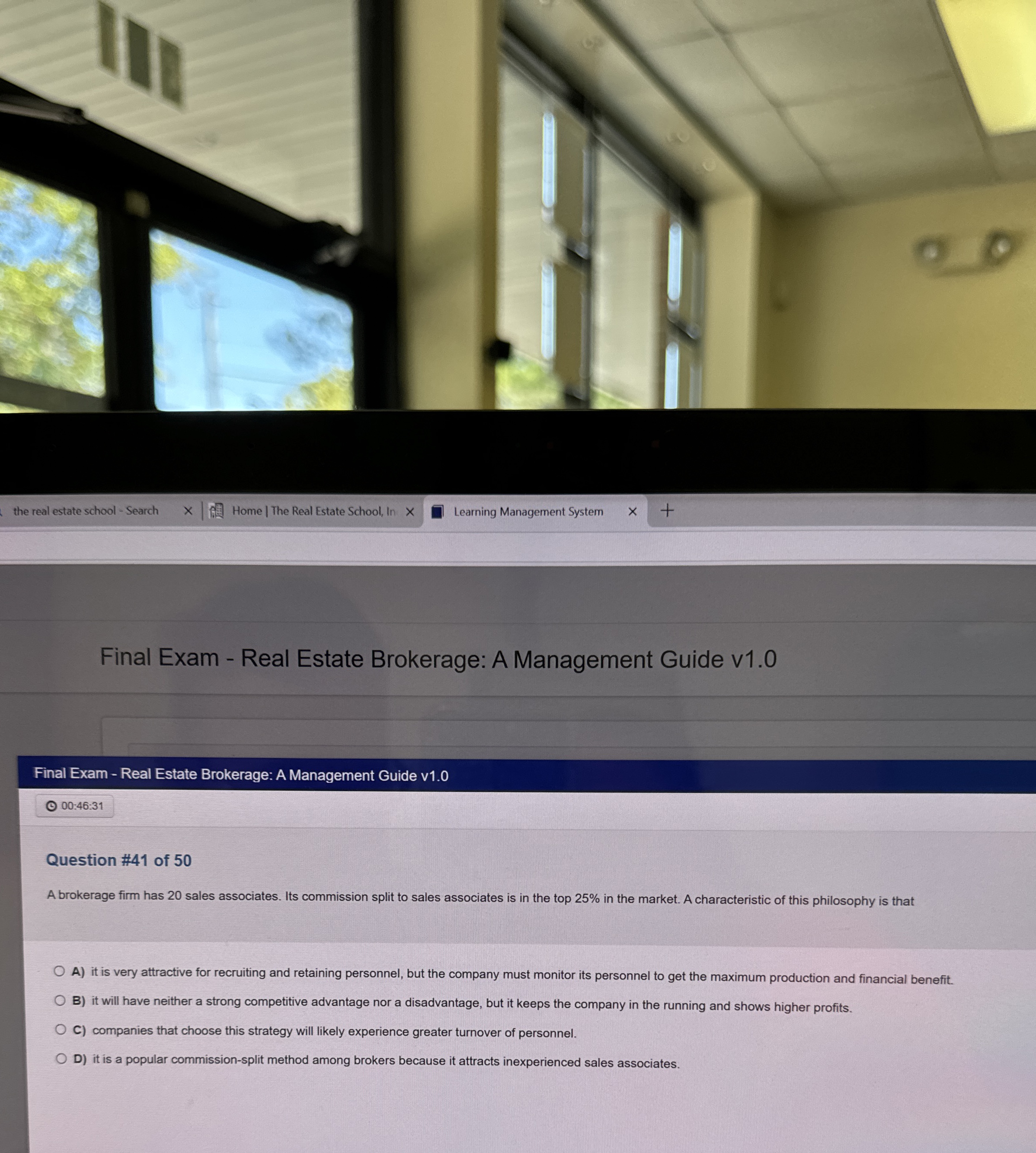 Solved the real estate school ﻿SearchHome ﻿The Real