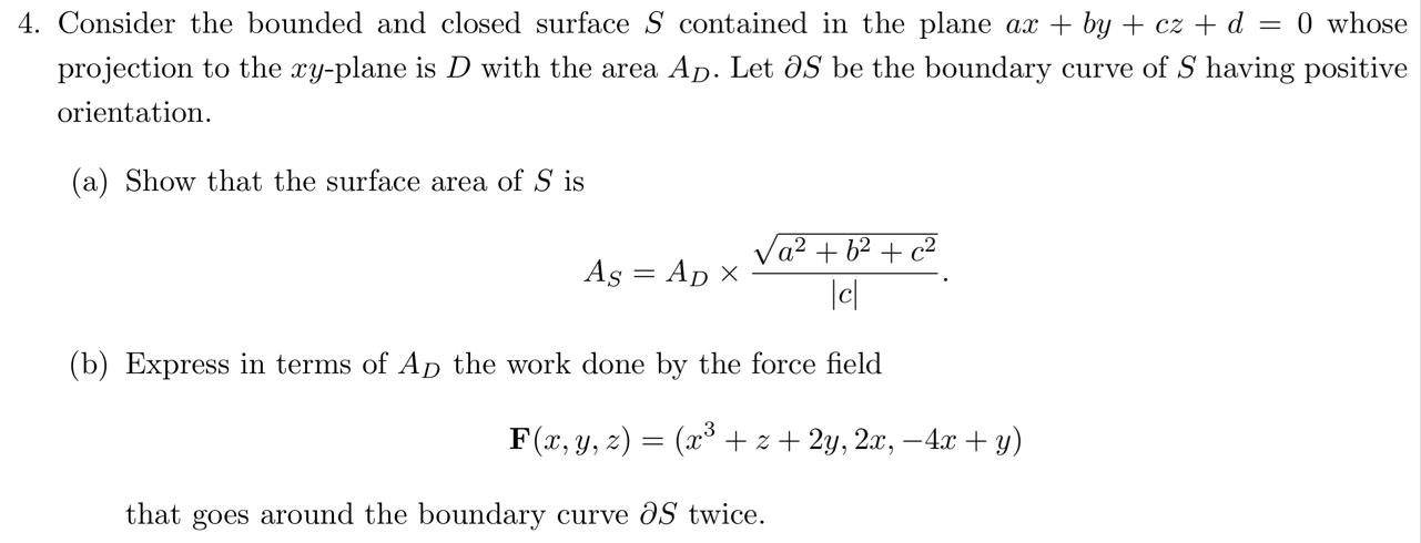 Solved Consider the bounded and closed surface S ﻿contained | Chegg.com