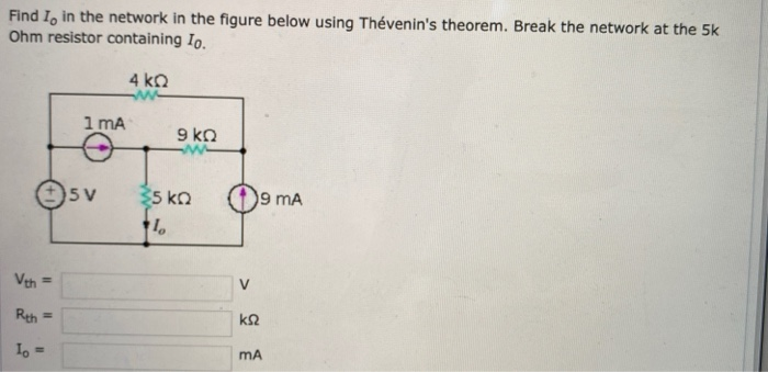 Solved Find 1, in the network in the figure below using | Chegg.com