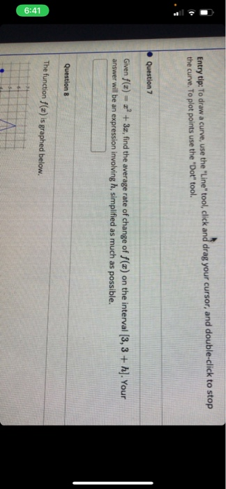 Solved Entry tip: To draw a curve, use the "Line" tool, | Chegg.com