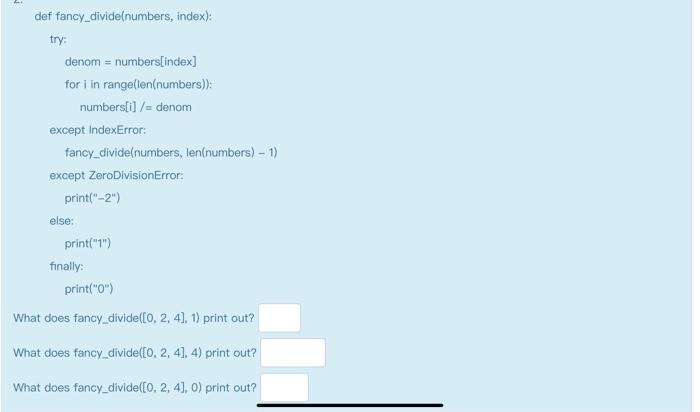 Solved Below are some short Python programs. For each | Chegg.com
