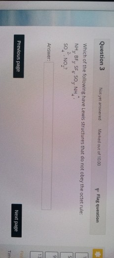 Solved Question 2 Not yet answered Marked out of 5.00 Flag | Chegg.com