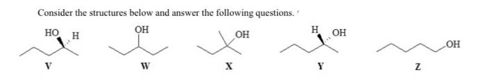 Solved 1. Which compound reacts with PBr3 followed by NaSH | Chegg.com