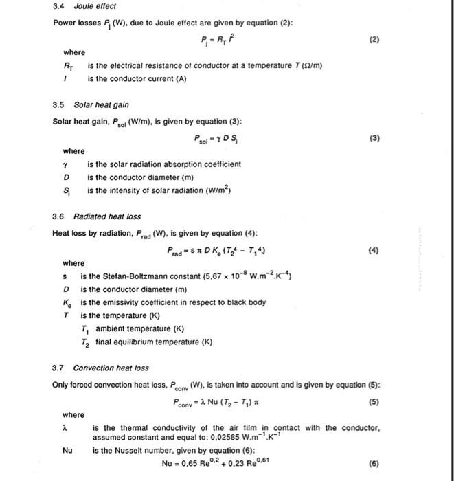Solved Calculate the current carrying capacity I Icce based