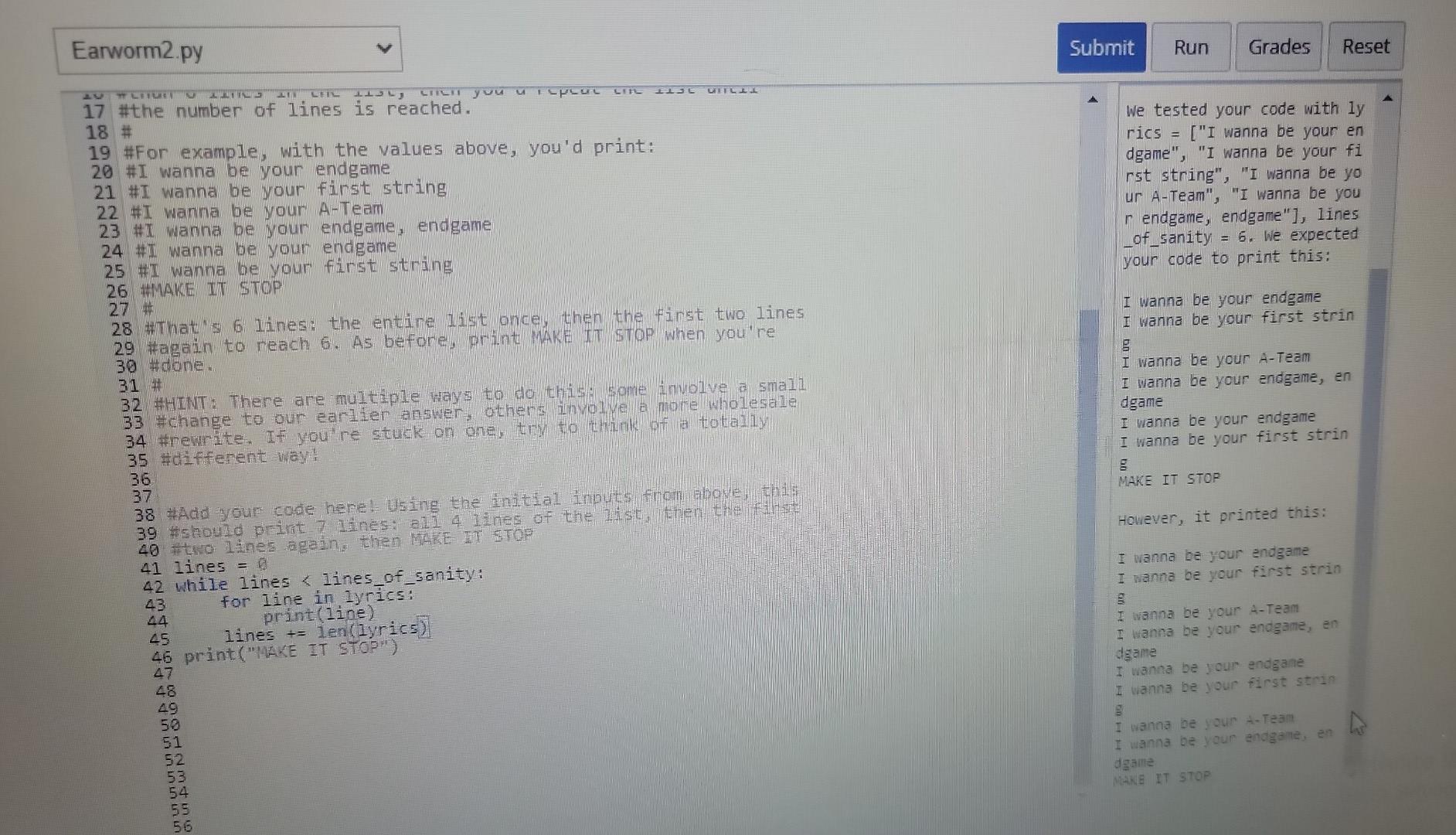 Solved How do I solve this problem in python 3.10? It's | Chegg.com