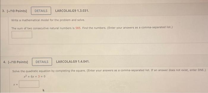 Solved Write a mathematical model for the probiem and solve: | Chegg.com