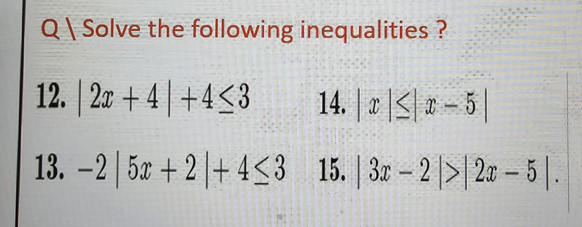 Solved Q Solve The Following Chegg Solved Q Solve The Following Chegg