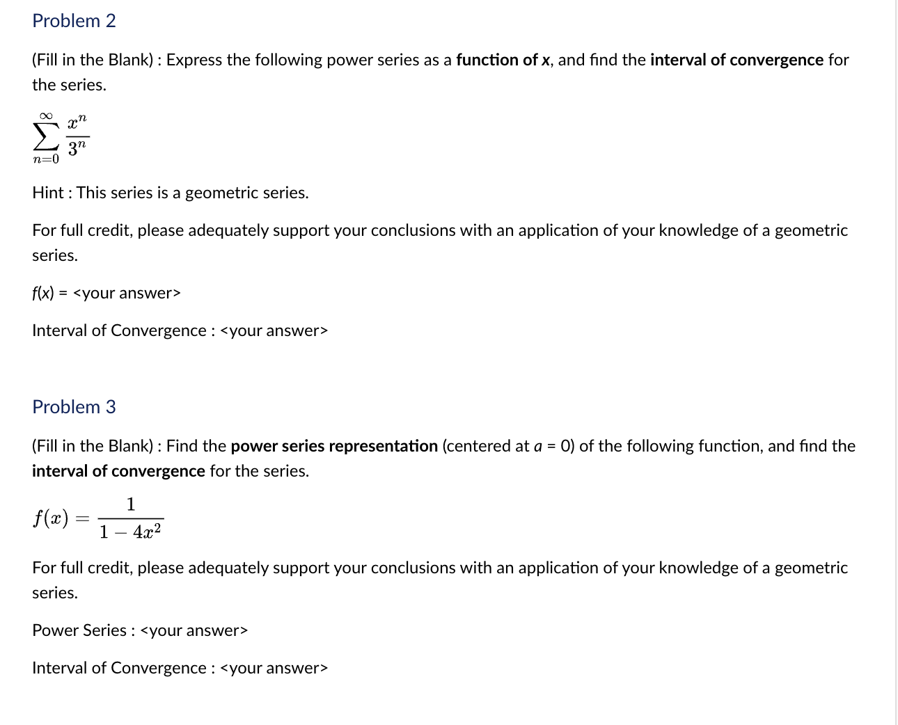 Solved help me please with problems 2 ﻿and 3 ﻿step by step. | Chegg.com