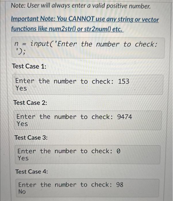 Solved Narcissistic numbers are numbers whose individual | Chegg.com