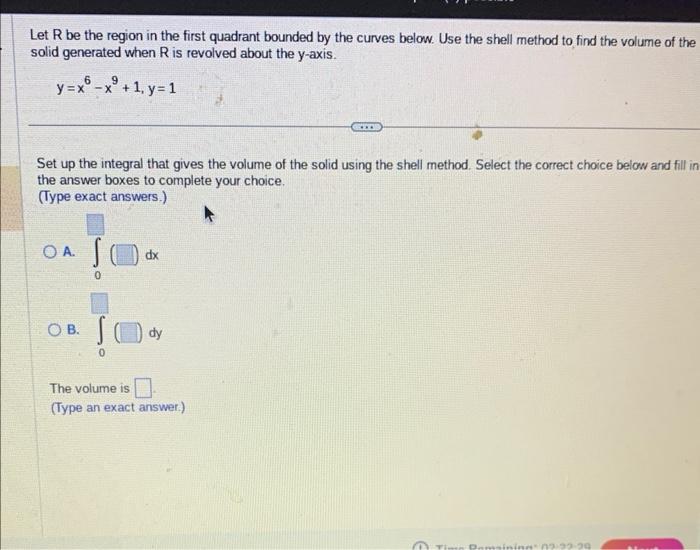Solved Let R be the region in the first quadrant bounded by | Chegg.com