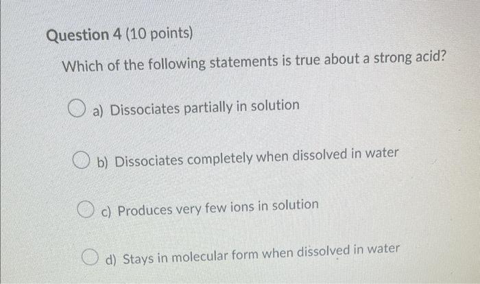 Solved Which of the following statements is true about a | Chegg.com