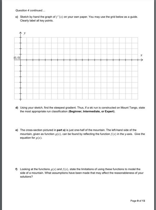 Solved Question 4 Below is a graph representing part of the | Chegg.com