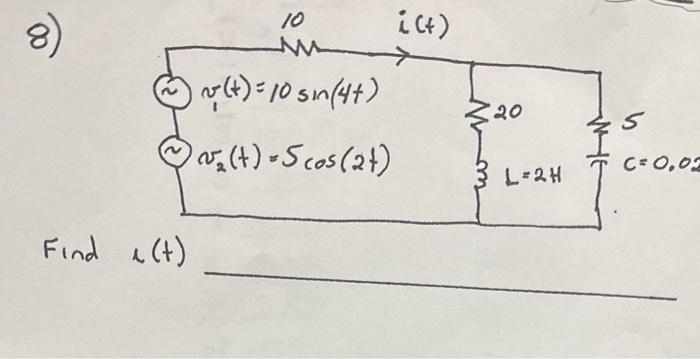 Solved Find (t) | Chegg.com
