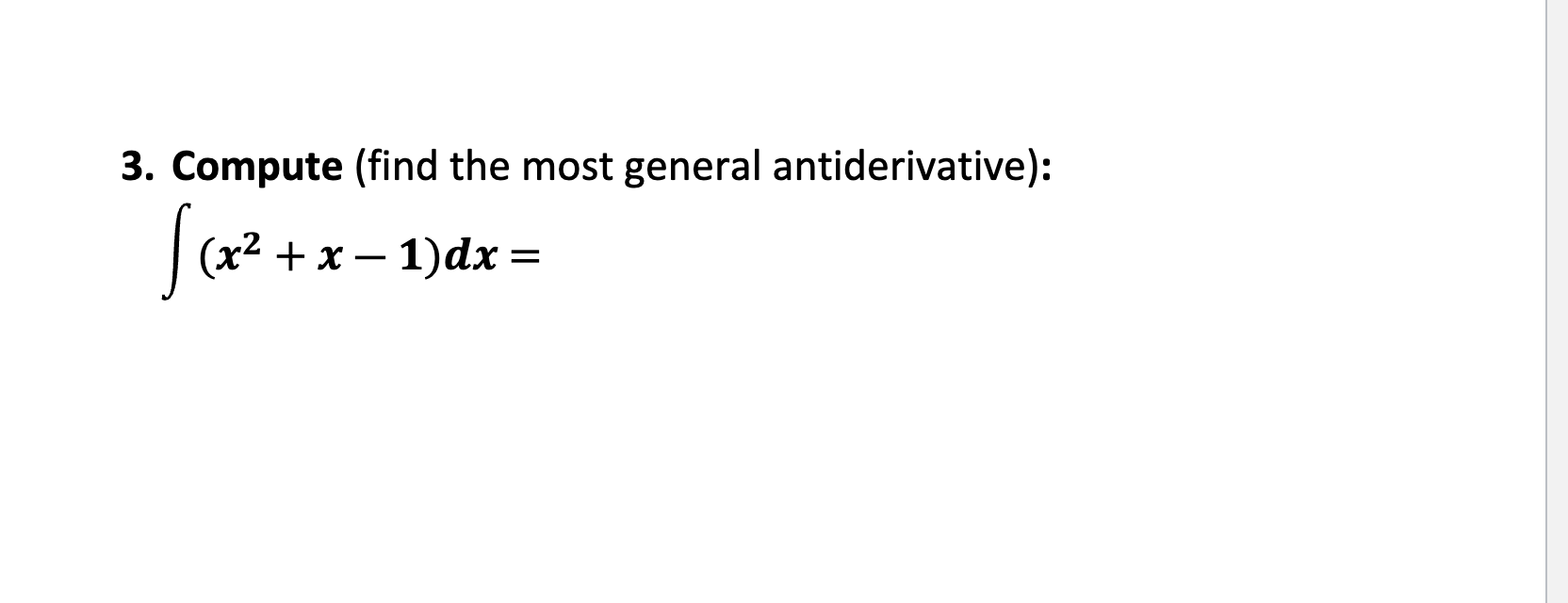Solved Compute (find the most general | Chegg.com