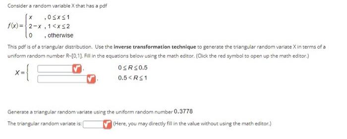 Solved Consider a random variable X that has a pdf | Chegg.com