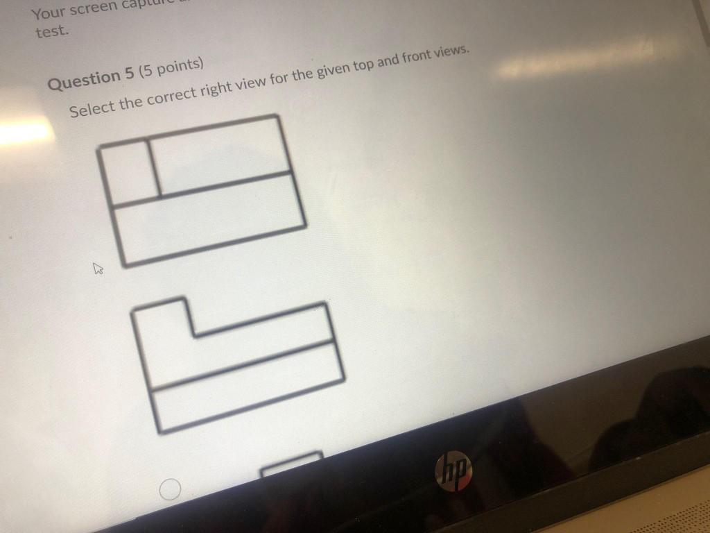Solved test. Question 4 (5 points) Select the correct right | Chegg.com