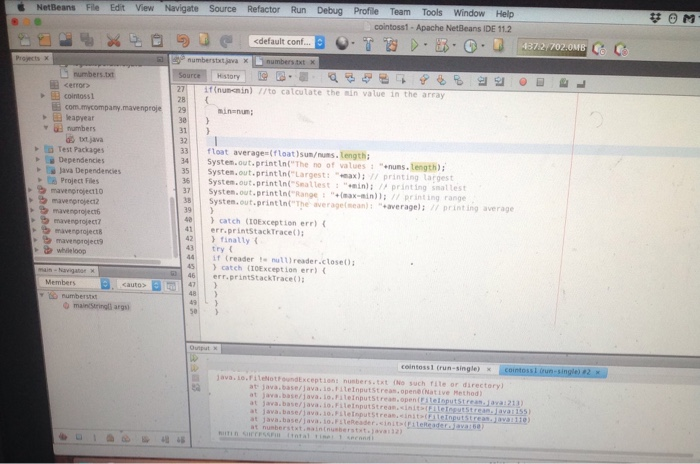 Solved hi good day i need help with intro to java in net | Chegg.com