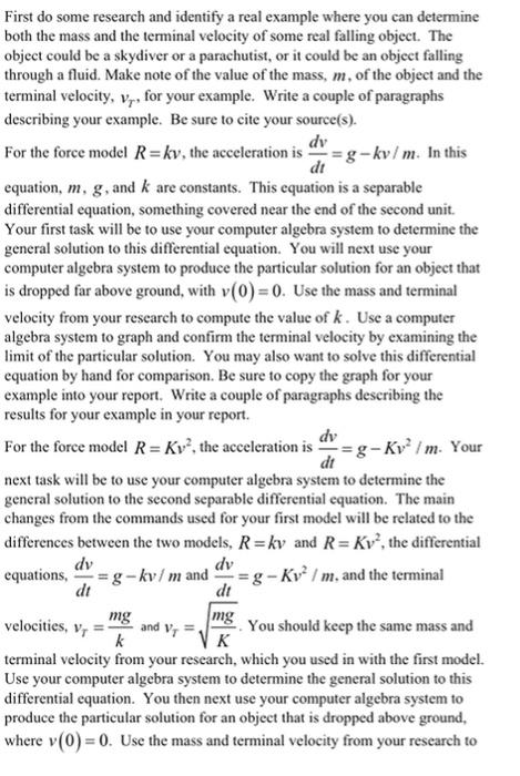 Velocity Brief