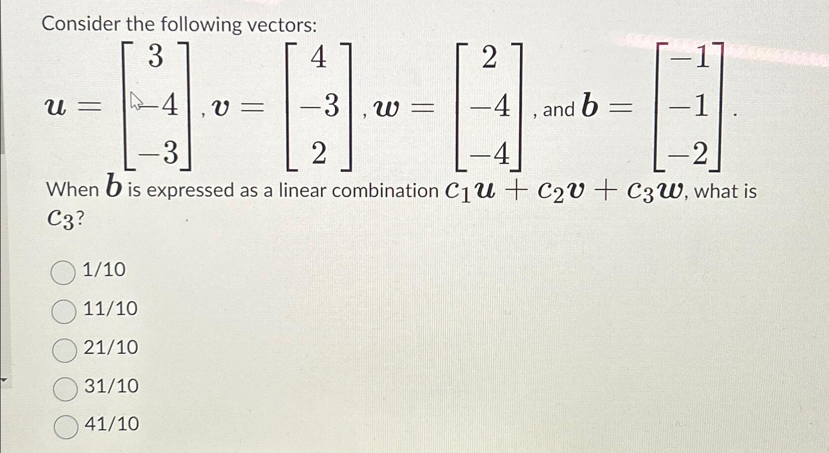 Solved Consider the following | Chegg.com