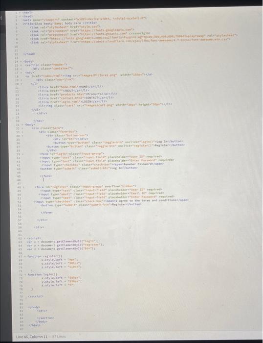 Solved X Chefe Sebedycare Gw bety & Body.com x Glowbexty & | Chegg.com