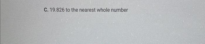 Solved 7. Put the following numbers in order from least to | Chegg.com