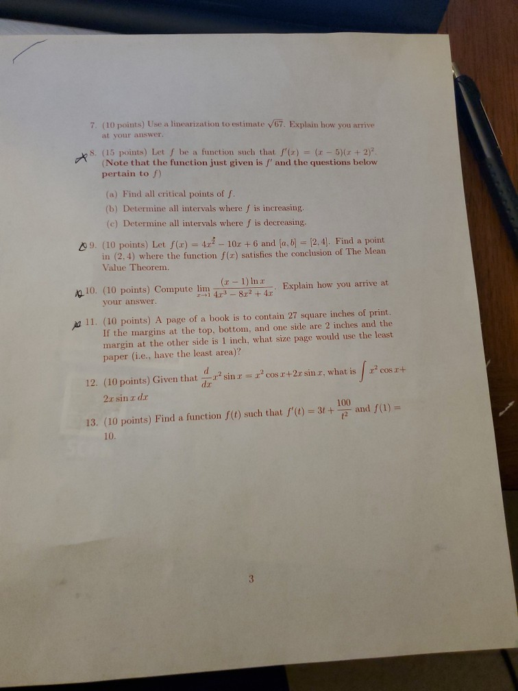 Solved i am stuck to this from #8 to 11 i need assistance | Chegg.com