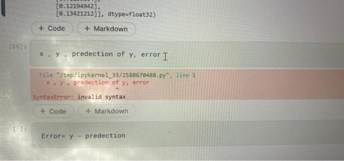 Solved How to write the correct code of these in python | Chegg.com