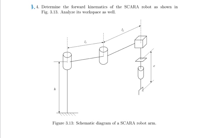 Figure 4.8: Schematic diagram of a 2-DOF revolute | Chegg.com