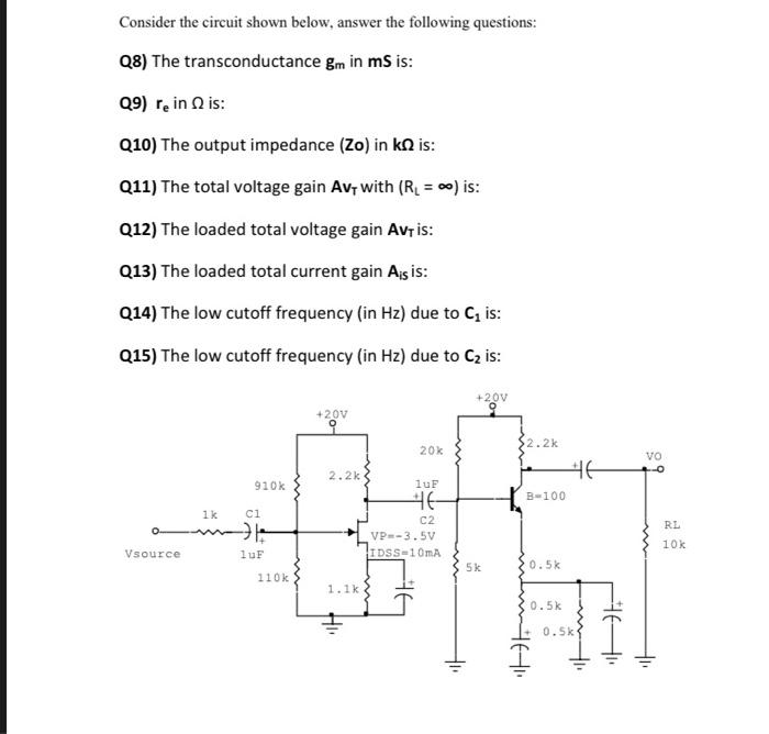 Solved For The System Shown Below, Determine Q16) The Total | Chegg.com