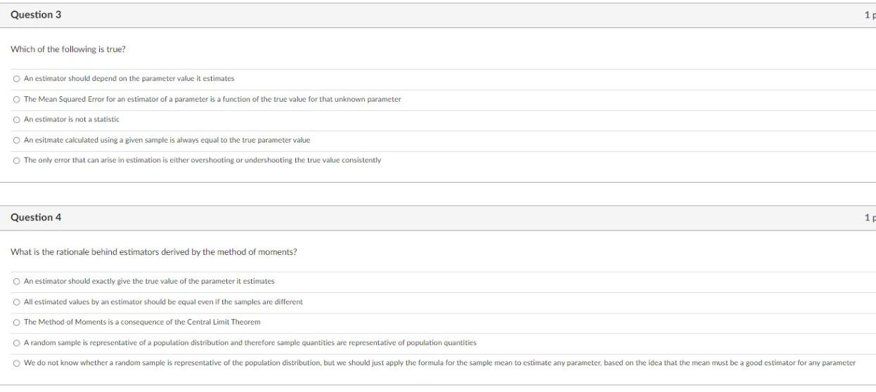 Solved Which of the following equations show that the sample | Chegg.com