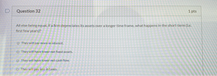 Solved Question 30 1 pts Which of the following statements | Chegg.com