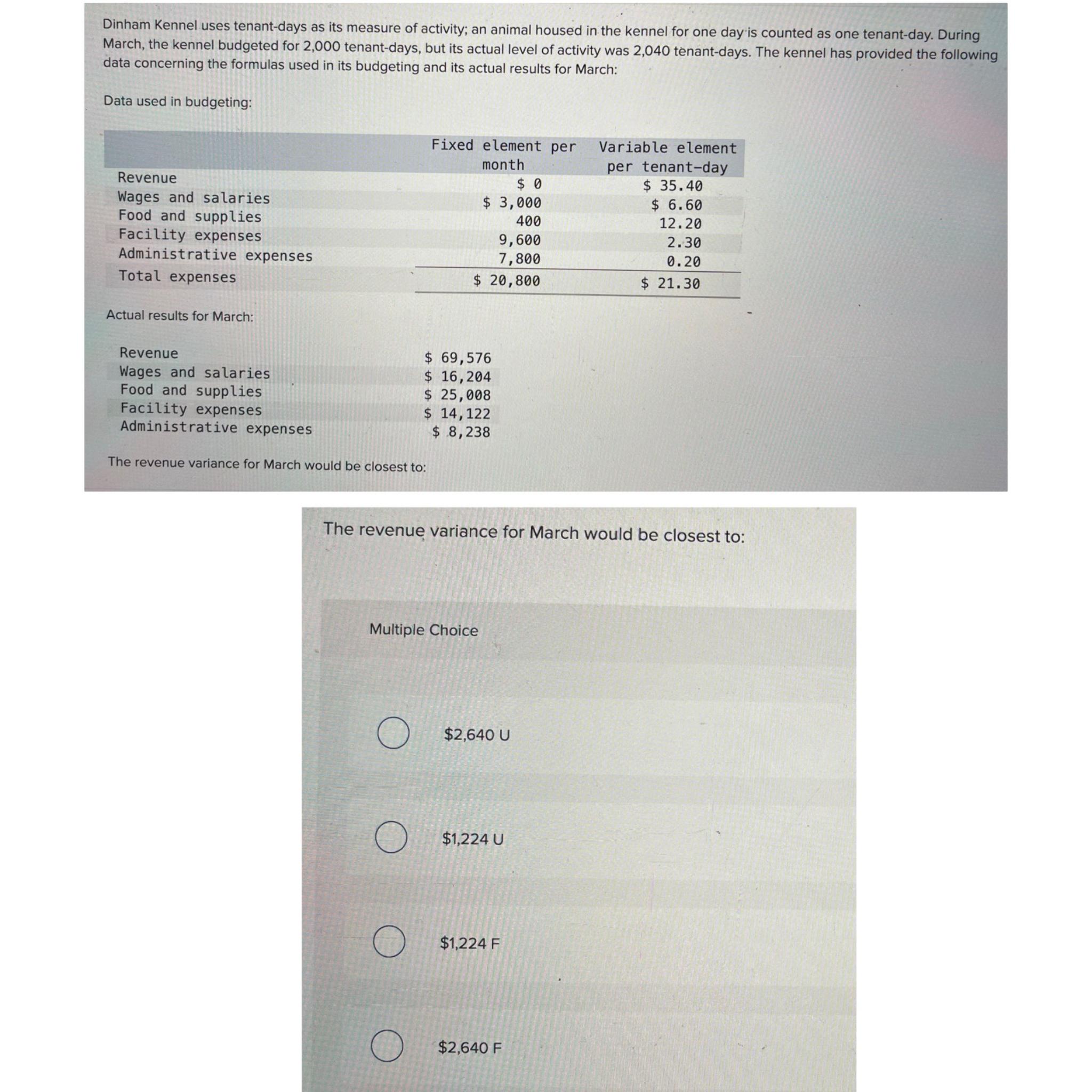 Solved choose an option as the answer chegg
