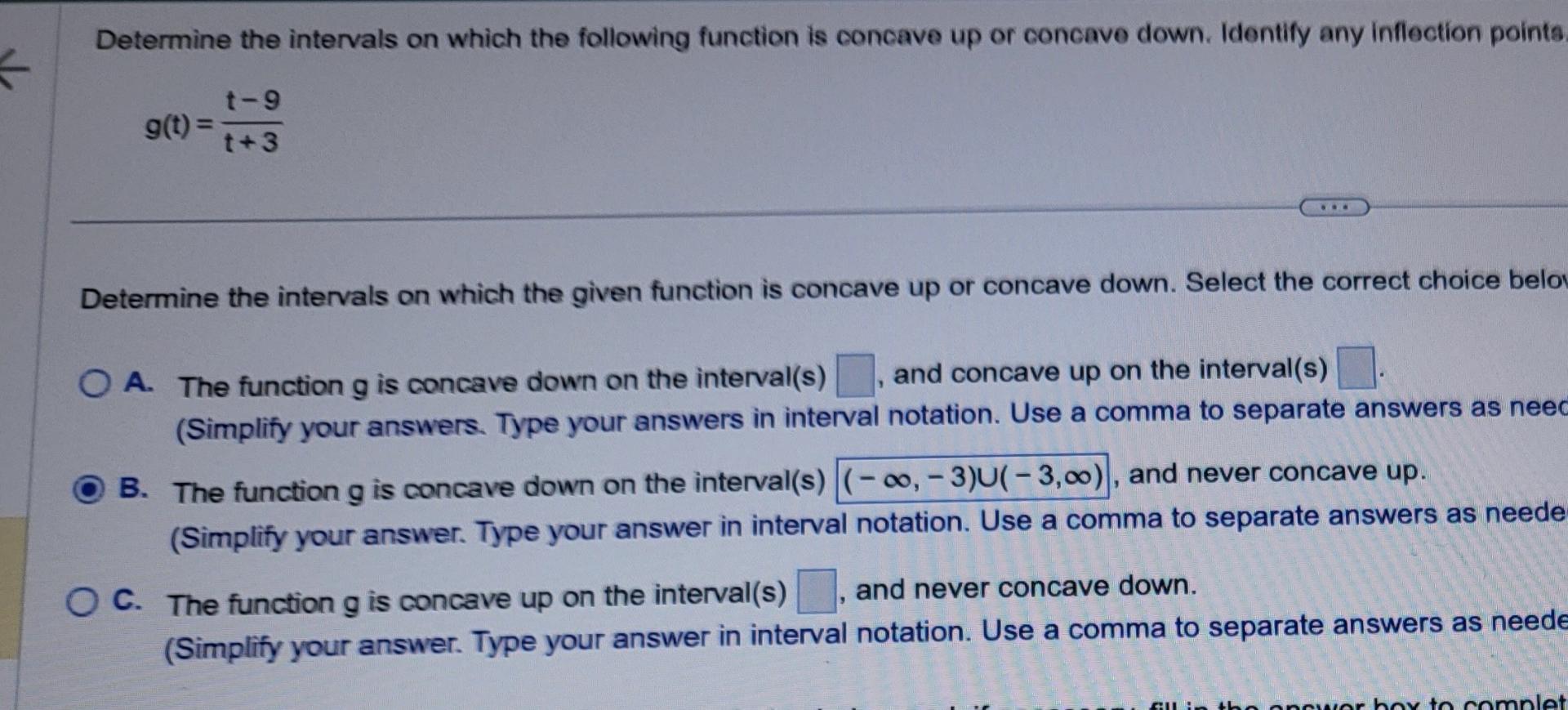 Solved Determine the intervals on which the following | Chegg.com
