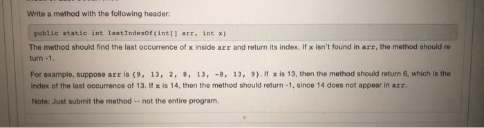 Solved Write a method with the following header: publie | Chegg.com