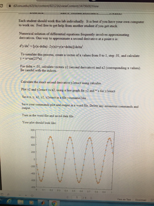 Solved Using MATLAB ONLY write out a script that will solve | Chegg.com