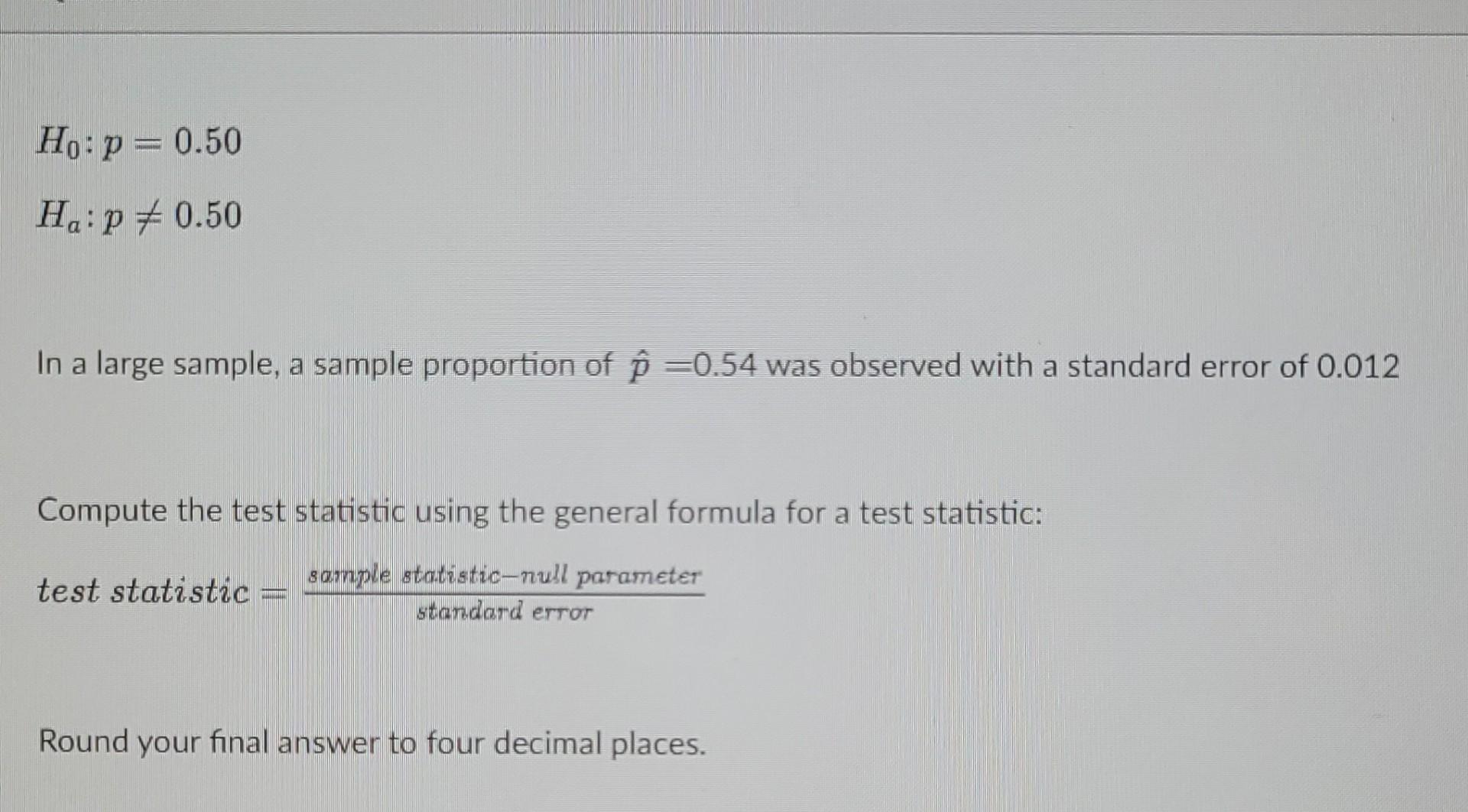 research question on mean