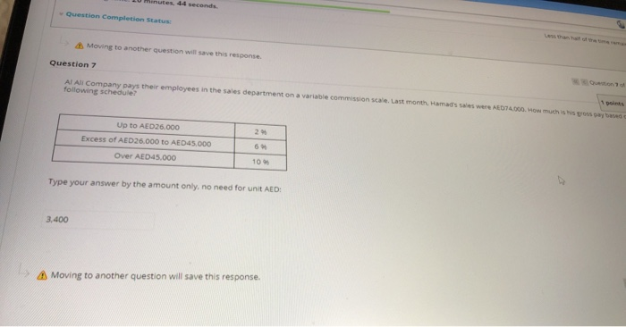 Solved Question Completion Status 18 seconds Moving to | Chegg.com