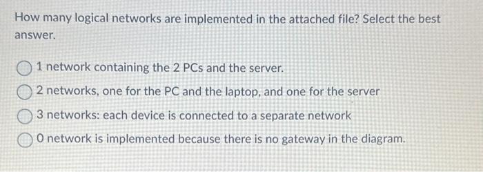 Solved The Laptop cannot ping the server. Why? The Laptop | Chegg.com