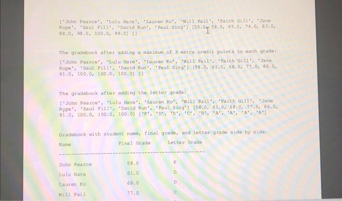 Solved Program Instructions: Write a program that represents | Chegg.com